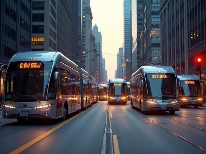 Ônibus Elétricos: Impulso Inteligente à Rede Elétrica dos EUA