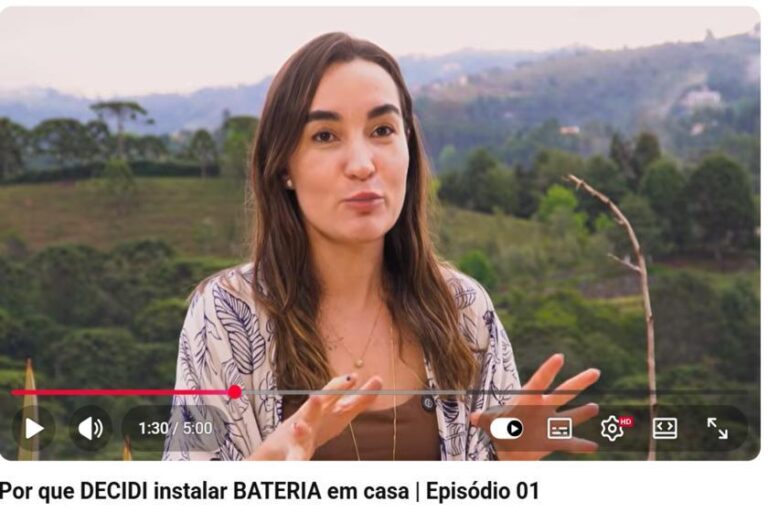 Solfácil lança websérie com Bárbara Rubim e mostra como funciona a instalação de sistemas com baterias em casas no Brasil