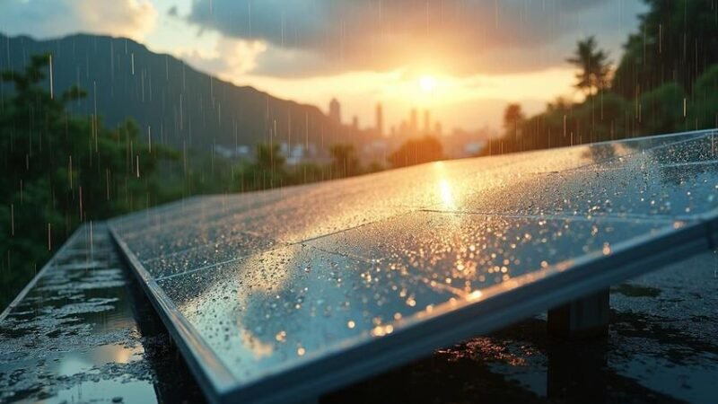 Tecnologia Solar Híbrida: Eletricidade da Chuva Revoluciona Setor Renovável
