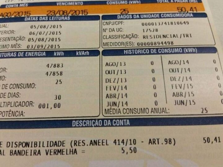 Contas de luz podem subir 10% nos próximos anos