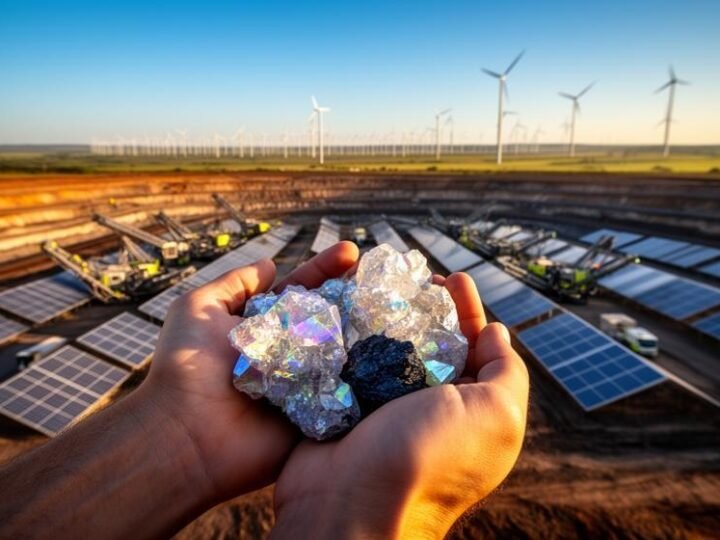 Alemanha Mapeia Minerais Críticos no Brasil para Transição Energética Global