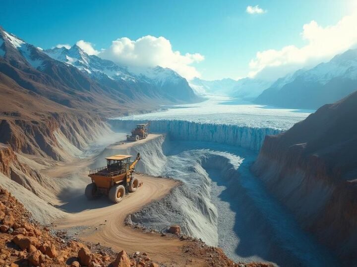 Argentina flexibiliza normas para mineração em áreas glaciais visando protagonismo mineral Argentina flexibiliza normas para mineração em áreas glaciais visando protagonismo mineral