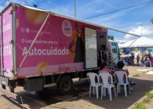 Carreta da Mamografia no Parque da Cidade neste sábado
