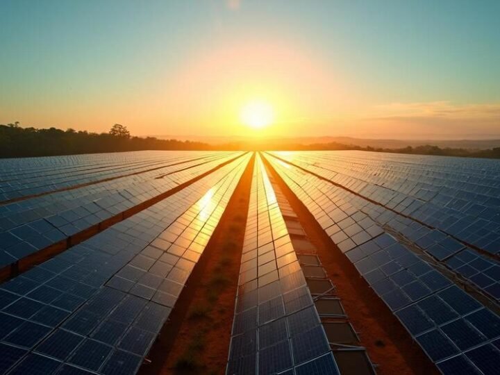 O Brasil consolida sua posição de liderança no setor de energia solar, mantendo o sexto lugar no ranking mundial com 64 GW de capacidade instalada e demonstrando grande maturidade energética. O Brasil consolida sua posição de liderança no setor de energia solar, mantendo o sexto lugar no ranking mundial com 64 GW de capacidade instalada e demonstrando grande maturidade energética.