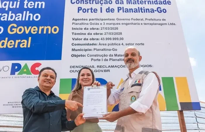 Ordem de Serviço Assinada Chega à Maternidade de Planaltina