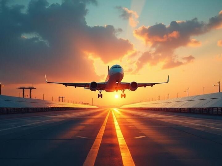 Revolução nos céus: energia solar impulsiona produção de combustível sustentável para aviação Revolução nos céus: energia solar impulsiona produção de combustível sustentável para aviação