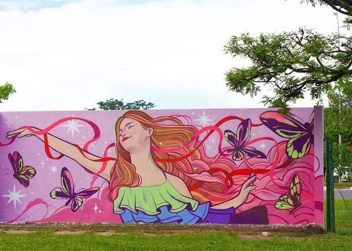 Vistoria prévia ao licenciamento do pavilhão no Parque da Cidade