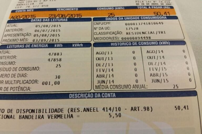 Aumento de 11% nas contas de luz em 2026