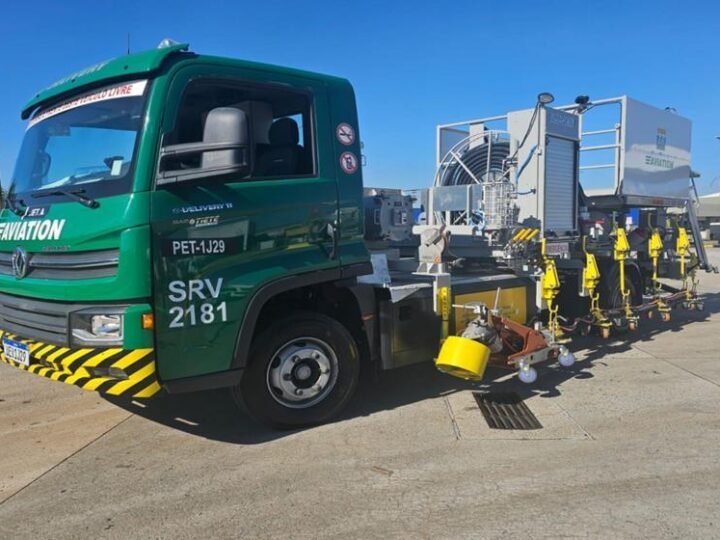 BR Aviation amplia frota de Unidades de Abastecimento de Aeronaves 100% elétrica com início de operação em Guarulhos
