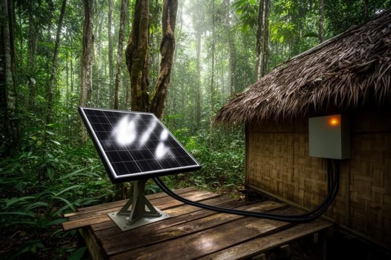 Energia Solar na Amazônia: Eletricidade Ininterrupta Transforma Vidas