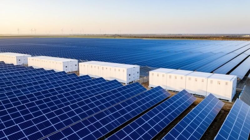 Energias renováveis com baterias superam térmicas fósseis em custo e agilidade