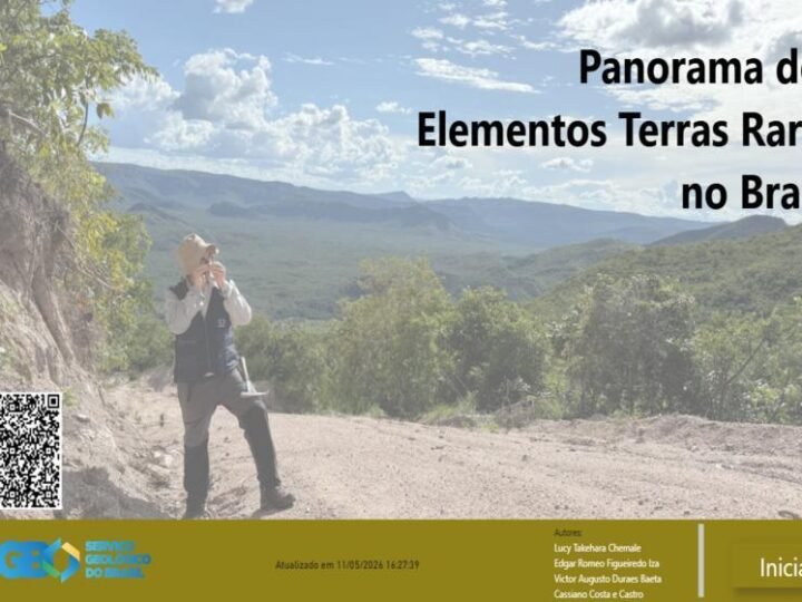 Novo dashboard do Serviço Geológico do Brasil apresenta panorama sobre terras raras no país
