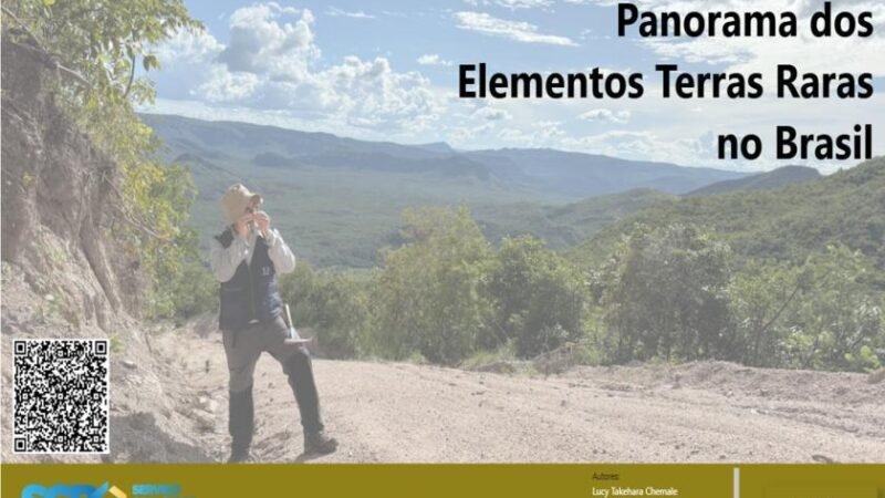 Novo dashboard do Serviço Geológico do Brasil apresenta panorama sobre terras raras no país