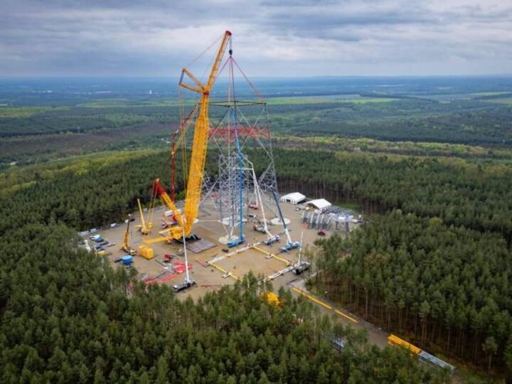 Alemanha ergue símbolo da energia limpa com turbina eólica mais alta do mundo