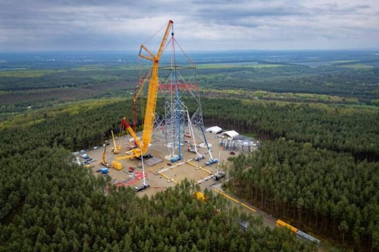 Alemanha ergue símbolo da energia limpa com turbina eólica mais alta do mundo