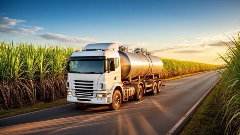 Biometano da cana substitui diesel e reduz custos e emissões na Copersucar