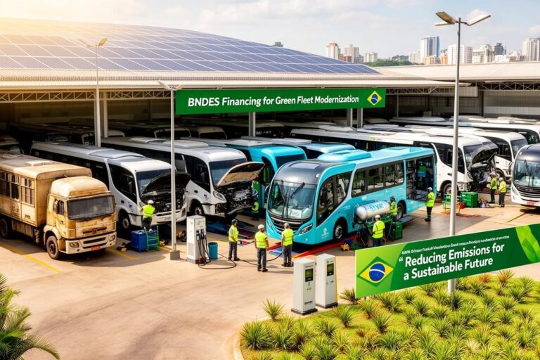 BNDES libera R$ 21 bilhões para modernizar frota de ônibus e caminhões