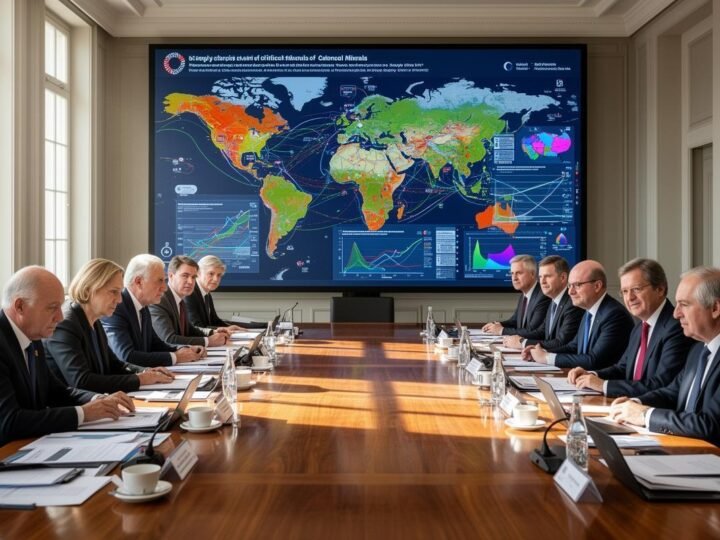 G7 busca reduzir dependência da China e fortalecer suprimento global de minerais críticos