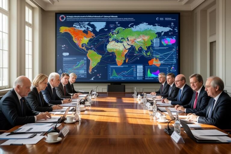 G7 busca reduzir dependência da China e fortalecer suprimento global de minerais críticos