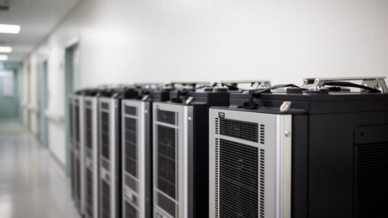 Hospitais investem em energia de emergência para evitar interrupções críticas