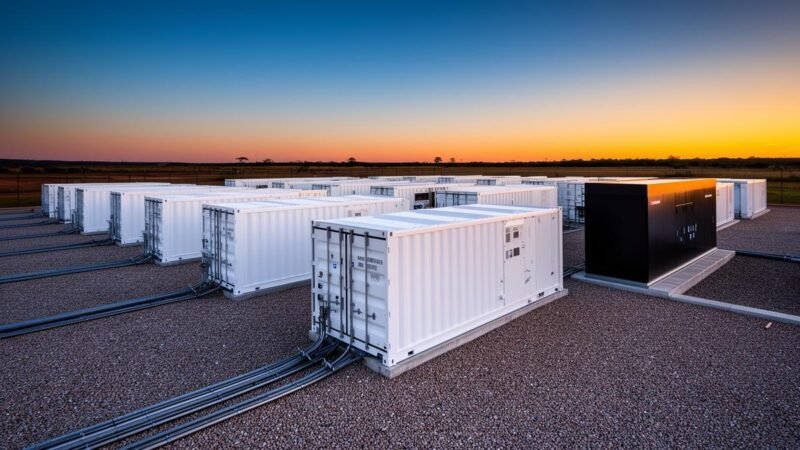 Leilão de Baterias no Brasil Inaugura Mercado de Armazenamento de Energia Elétrica