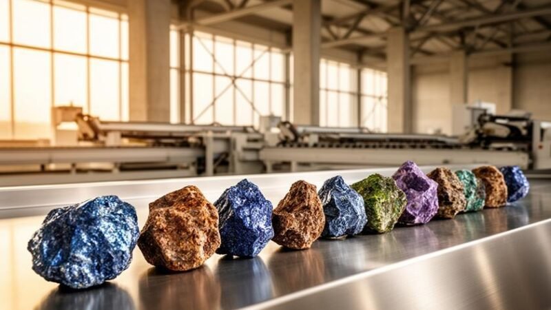 PL dos Minerais Críticos: Projeto Busca Estimular Processamento Nacional e Limite Exportações