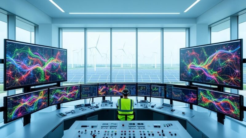 Redes Inteligentes de Energia: IA Assume o Controle da Orquestração Energética