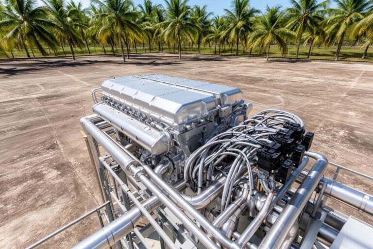Suape Energia inicia operação de motor a etanol para geração elétrica em Pernambuco