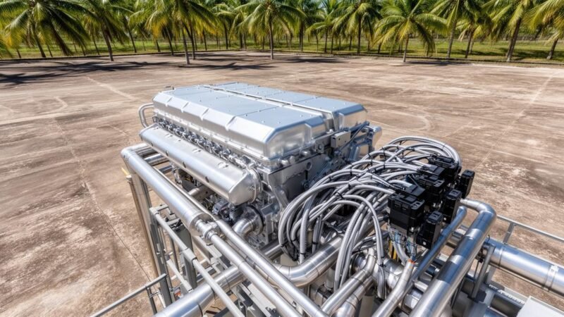 Suape Energia inicia operação de motor a etanol para geração elétrica em Pernambuco