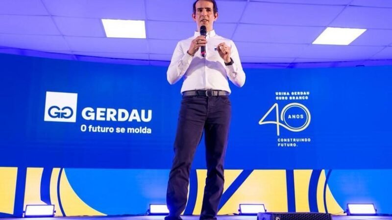 Gerdau celebra 40 anos da Usina Ouro Branco