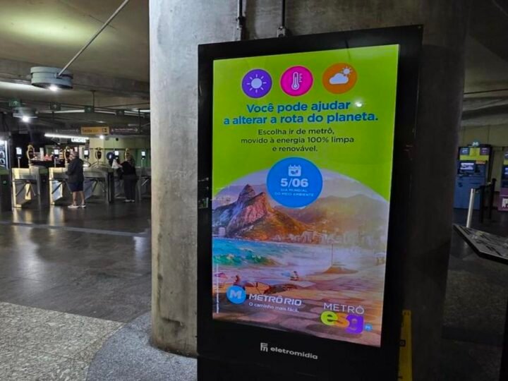 MetrôRio lança campanha ‘Você pode ajudar a alterar a rota do planeta’, criada pela agência Made