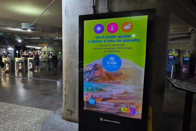 MetrôRio lança campanha ‘Você pode ajudar a alterar a rota do planeta’, criada pela agência Made