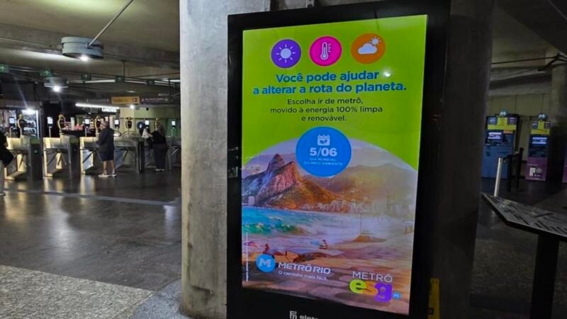 MetrôRio lança campanha ‘Você pode ajudar a alterar a rota do planeta’, criada pela agência Made