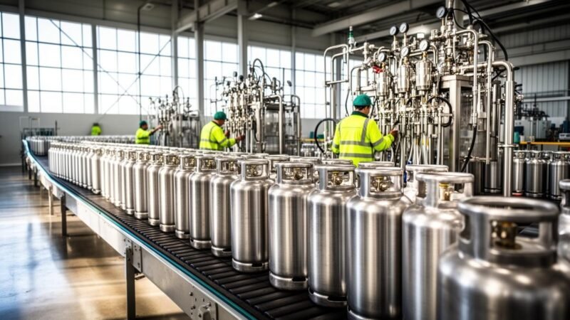 Abragás propõe que revendas de grande porte possam envasar botijões de gás