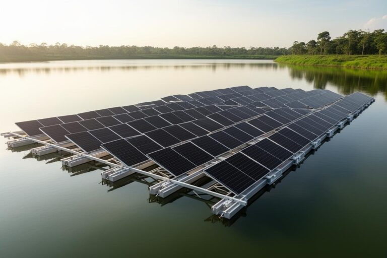 ARaymond apresenta Neluma nova plataforma solar flutuante na Intersolar Europe 2026