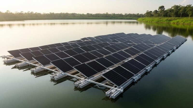 ARaymond apresenta Neluma nova plataforma solar flutuante na Intersolar Europe 2026
