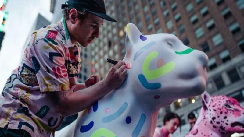 Às vésperas da Copa do Mundo, seleção de onças-pintadas brasileiras invadem Miami em uma das maiores exposições de arte pública das Américas