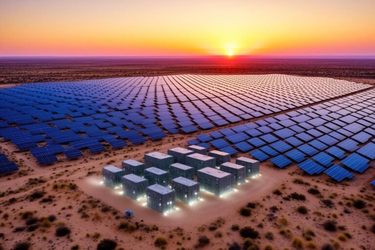Baterias ajudam a otimizar geração de energia solar em usinas remotas