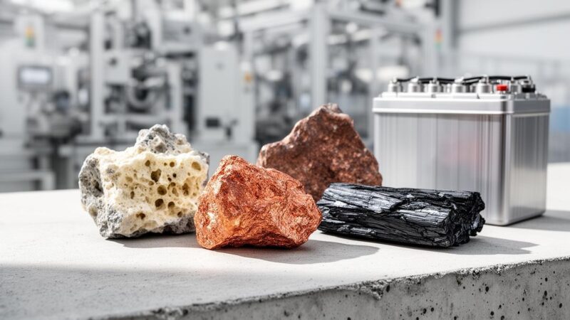 BNDES amplia financiamento para desenvolvimento de minerais críticos