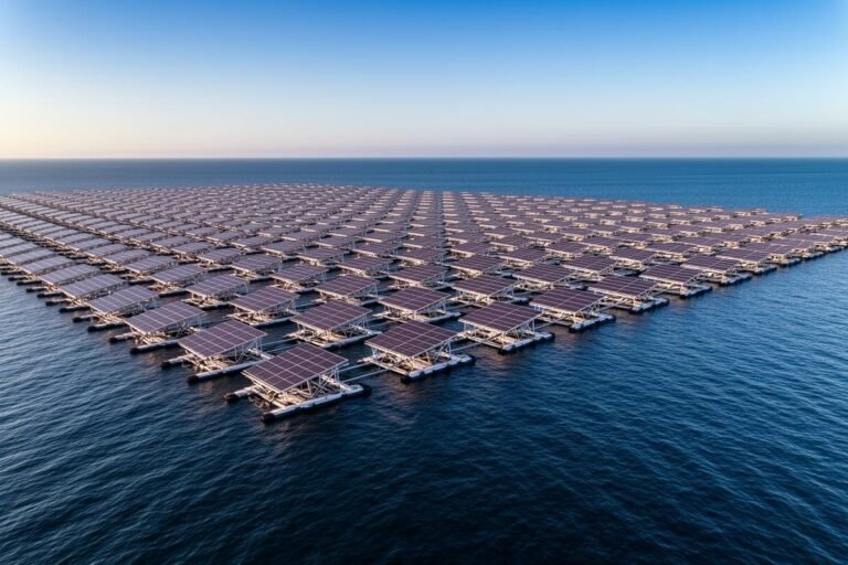 China Desponta com Usina Solar Marítima de 1 GW
