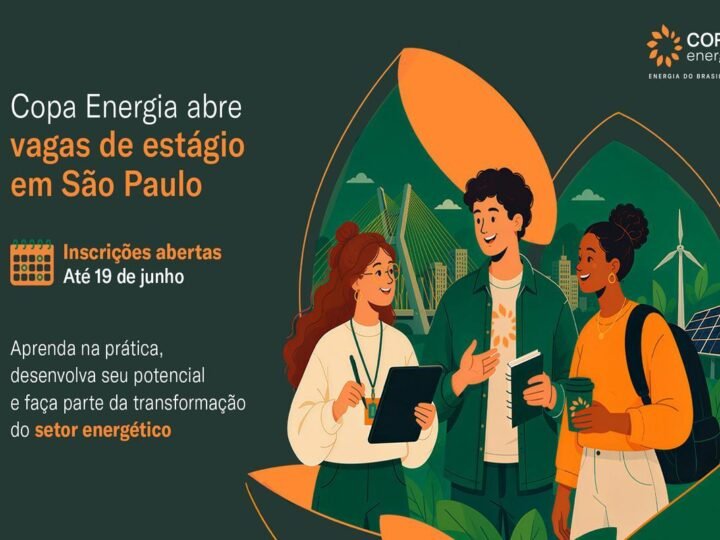 Copa Energia abre inscrições para estágio em São Paulo