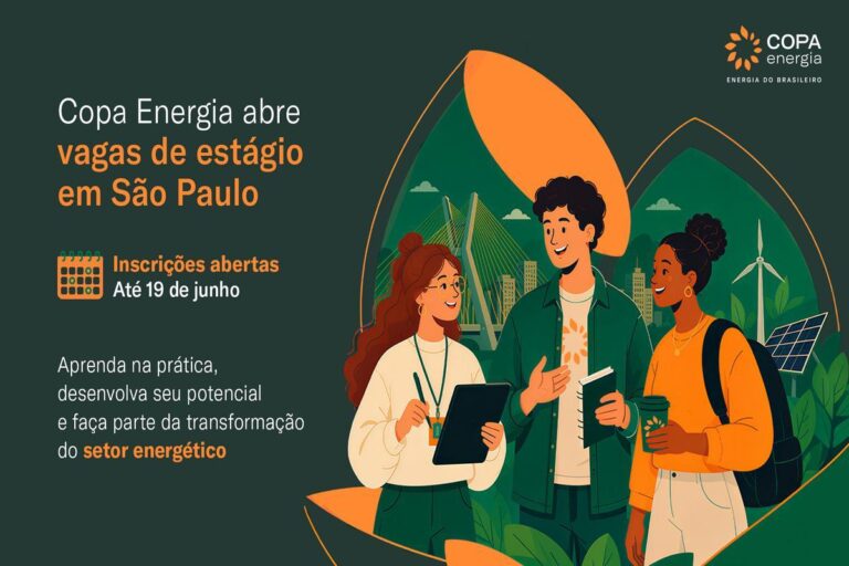 Copa Energia abre inscrições para estágio em São Paulo