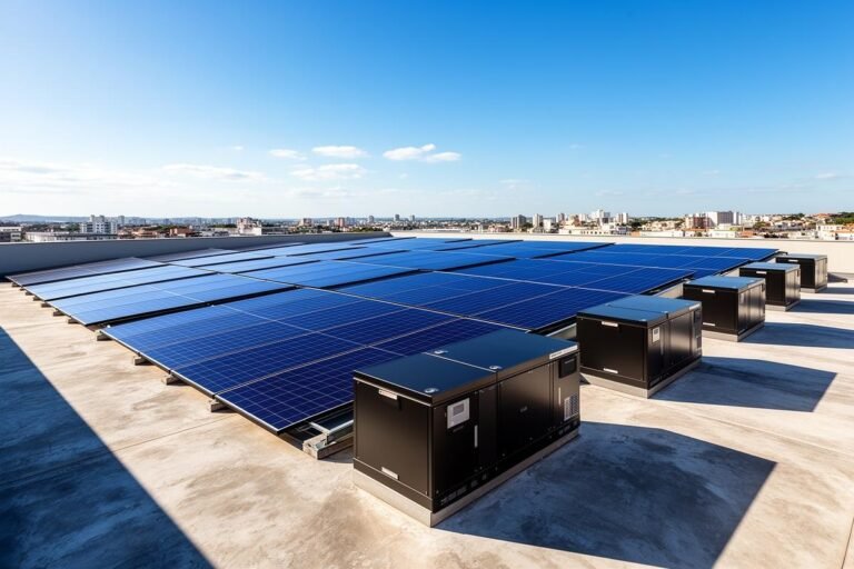 Energia Solar Avança com Armazenamento de Baterias no Brasil