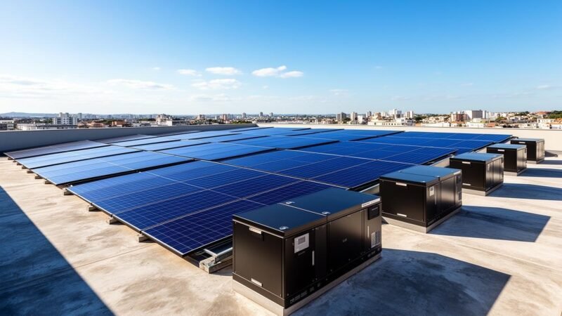 Energia Solar Avança com Armazenamento de Baterias no Brasil