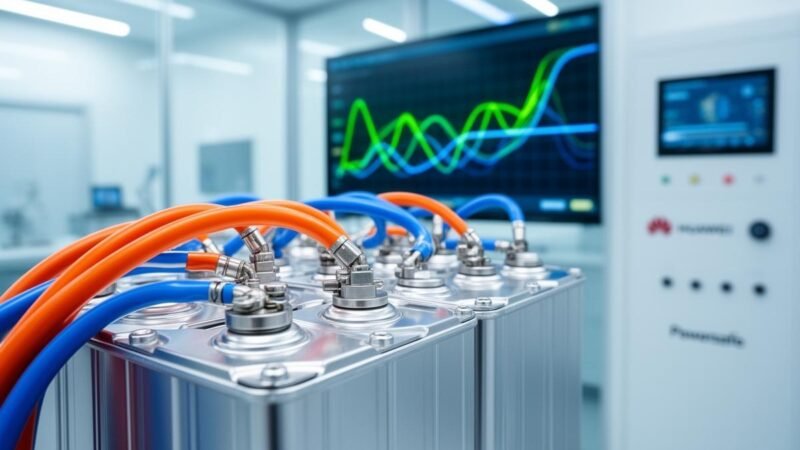 Huawei e Powersafe ampliam acordo para implantar 35 MWh em baterias no Brasil