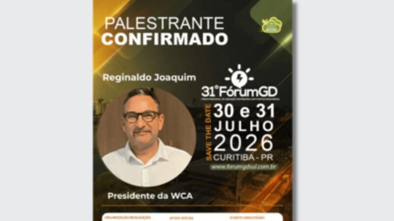Reginaldo Joaquim lidera debate sobre transição energética em Curitiba