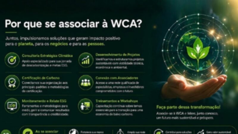 WCA destaca soluções de descarbonização para acelerar licenciamento ambiental