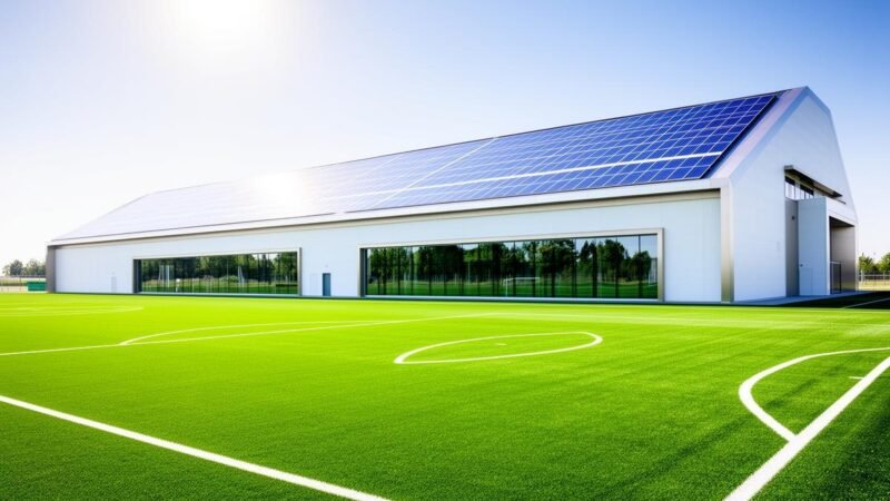 Bahia se destaca na agenda de sustentabilidade do futebol brasileiro com energia 100% renovável