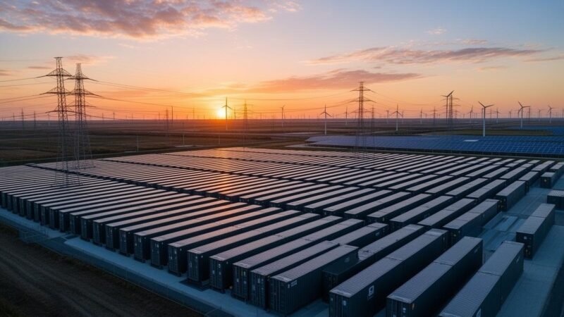 Baterias de Armazenamento se Consolidam como Estratégia para Equilibrar Oferenda e Demanda Elétrica