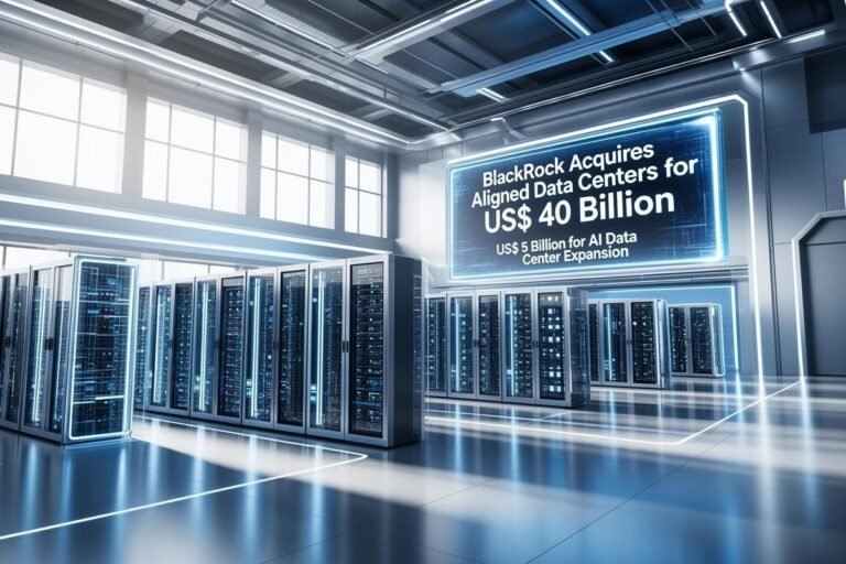 BlackRock compra Aligned Data Centers, dona da Odata, com US$ 5 bi para IA